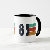 Geboren 1983 Vintages Geburtstagsgeschenk Tasse (VorderseiteRechts)
