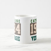 Geboren 1984, Personalisiertes Jahr der Geburt Kaffeetasse (Mittel)