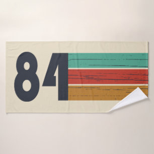 geboren 1984 Vintage 40. Geburtstagsgeschenk Badehandtuch
