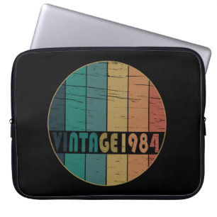 Geboren 1984 Vintager Geburtstag Laptopschutzhülle