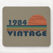 geboren 1984 Vintager Geburtstag Mousepad (Vorne)