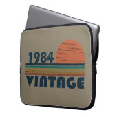 geboren 1984 Vintages Geburtstagsgeschenk Laptopschutzhülle (Vorderseite Links)
