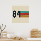 geboren 1984 Vintages Geburtstagsgeschenk Poster (Küche)
