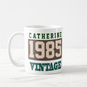 Geboren 1985. 1985 Geburtsjahr - Geburtstag Kaffeetasse
