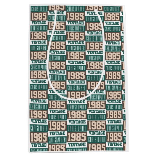 Geboren 1985 mittlere geschenktüte (Vorderseite)