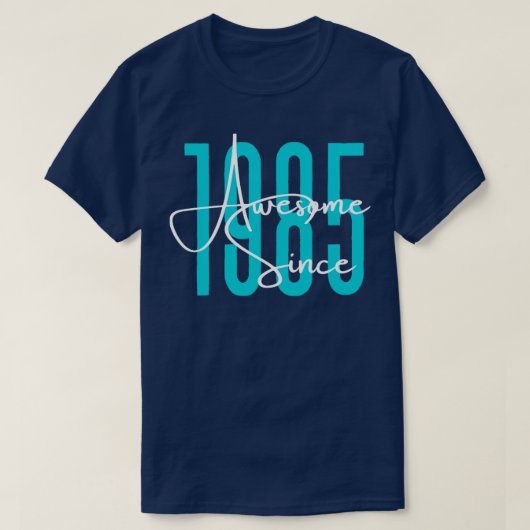 Geboren 1985 T-Shirt (Design vorne)