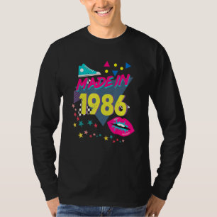 Geboren 1986 36. Geburtstag 80er 90er 1990er 1980e T-Shirt