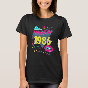 Geboren 1986 36. Geburtstag 80er 90er 1990er 1980e T-Shirt