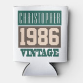 Geboren 1986, Personalisiertes Jahr der Geburt Dosenkühler (Vorderseite)