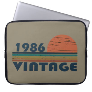 geboren 1986 Vintager Geburtstag Laptopschutzhülle