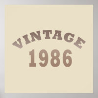 geboren 1986 Vintager Geburtstag