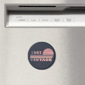 geboren 1987 Vintager Geburtstag Magnet (In Situ (Geschirrspüler))