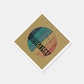 Geboren 1989 Vintage Geburtstagsparty Serviette (Ecke)