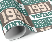 Geboren 1991 Packpapier (Rolleneckpunkt)