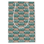 Geboren 1992 mit Christlichem Namen Mittlere Geschenktüte (Vorderseite)