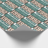 Geboren 1992 Packpapier (Ecke)