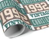 Geboren 1992 Packpapier (Rolleneckpunkt)