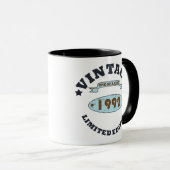geboren 1992 Vintage Geburtstagsgeschenke Tasse (VorderseiteRechts)