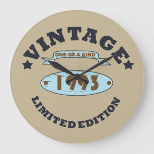 geboren 1993 Vintage Geburtstagsgeschenke Große Wanduhr