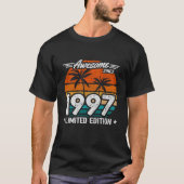 Geboren 1997 Limited Edition Retro Phantastisch se T-Shirt (Vorderseite)