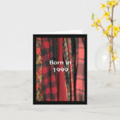 Geboren 1999 Geburtstagsspass Karte (Gelbe Blume)