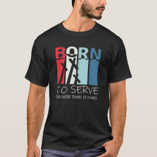 Geboren, 19. Geburtstagsgeschenk für 19-Jährige C T-Shirt