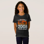 Geboren 2008 Limited Edition Retro Phantastisch se T-Shirt (Vorne ganz)