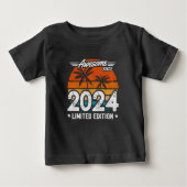 Geboren 2024 Limited Edition Retro Phantastisch se Baby T-shirt (Vorderseite)