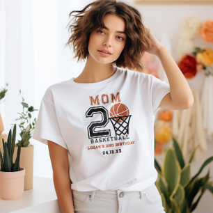 Geboren 2 Basketball 2. Geburtstag des Sportboys T-Shirt