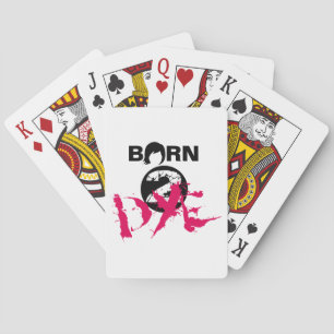 Geboren 2 Dye Spielkarten