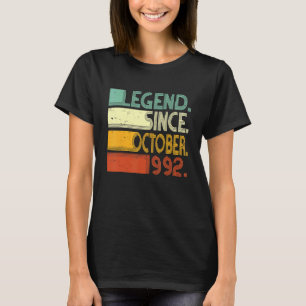 Geboren 30. Geburtstag 30 Jahre Legende seit Oktob T-Shirt