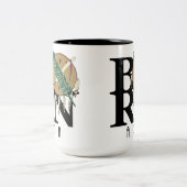 GEBOREN Ada Oklahoma 15oz Zweifarbige Tasse (Mittel)