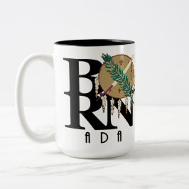 GEBOREN Ada Oklahoma 15oz Zweifarbige Tasse