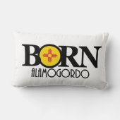 GEBOREN Alamogordo Lendenkissen (Rückseite)