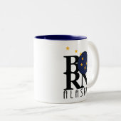 GEBOREN Alaska 11oz Zweifarbige Tasse (VorderseiteRechts)