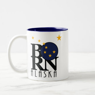 GEBOREN Alaska 11oz Zweifarbige Tasse