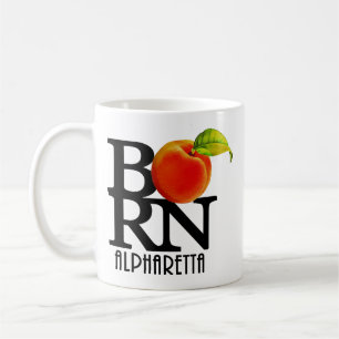 GEBOREN Alpharetta Georgia 11oz Kaffeetasse