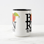 GEBOREN Alpharetta Georgia 15oz Zweifarbige Tasse (Mittel)
