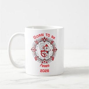 Geboren als Widder Kaffeetasse