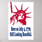Geboren am 4. Juli 1776 Print Poster (Vorne)