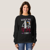 Geboren am 4. Juli 1999 Sweatshirt (Vorne ganz)
