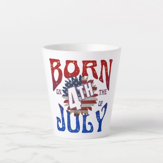 GEBOREN AM 4. JULI MILCHTASSE (Vorderseite)