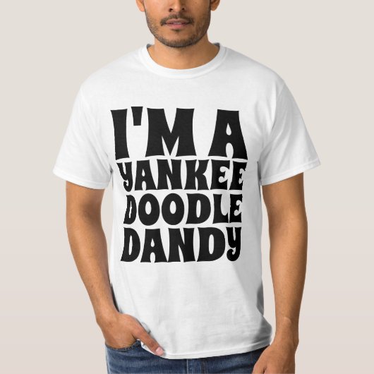 GEBOREN AM 4. JULI, PATRIOTIC MENS T - Shirt (Vorderseite)