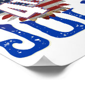 GEBOREN AM 4. JULI POSTER (Ecke)