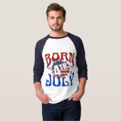 GEBOREN AM 4. JULI-T - Shirt (Vorne ganz)