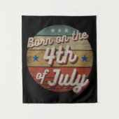 GEBOREN AM 4. JULI WANDTEPPICH (Vorderseite)