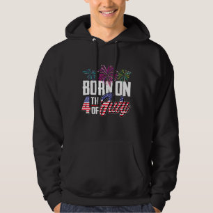 Geboren am Amerikanische Unabhängigkeitstag 4. Jul Hoodie