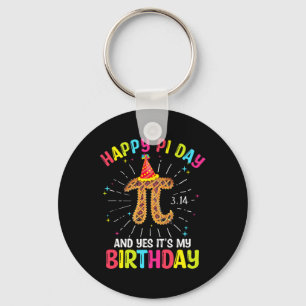 Geboren am Pi Day März Geburtstag Shirt Happy Pi N Schlüsselanhänger