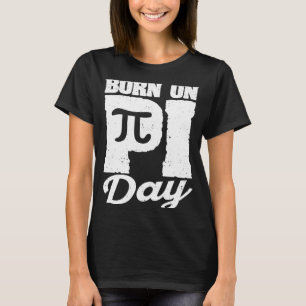 Geboren am Pi Day Mathematik Geburtstag Lehrer Pro T-Shirt