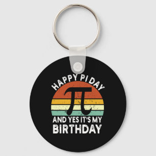 Geboren am Pi-Tag Geburtstag Happy 14 am März 14. Schlüsselanhänger